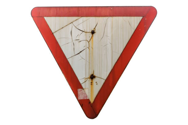 Worn out street sign with a story to tell