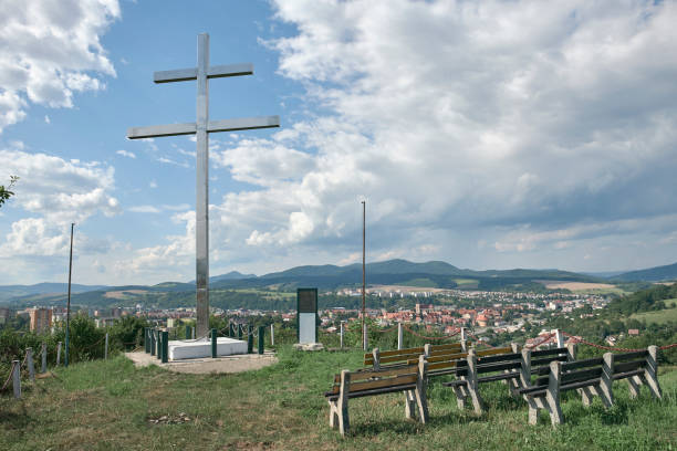 Photograph of Cyrilometodsky Kriz. 05/08/2019, Bardejov, Slovakia