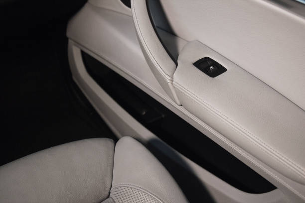 istock Car door card. Inside view. Car details. 1180268111