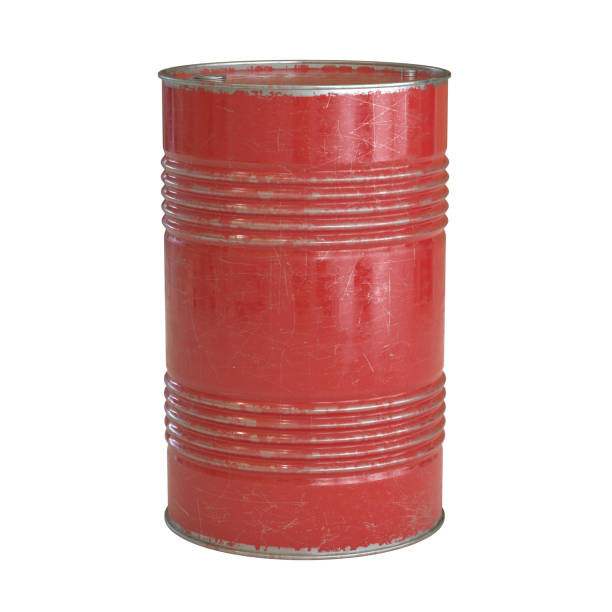 istock Red  barrel isolated on the white background 1180272989