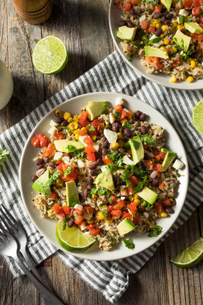 istock Homemade Mexican Baja Rice Bowl 1180275209
