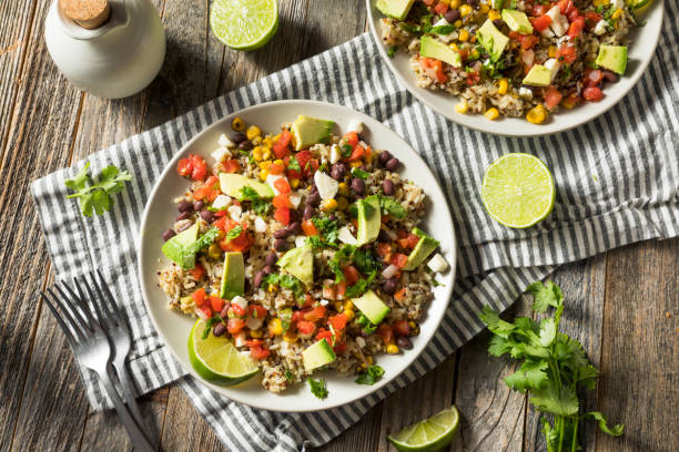istock Homemade Mexican Baja Rice Bowl 1180275981