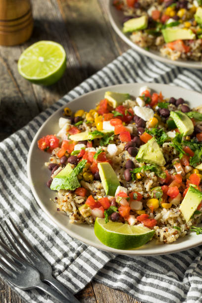 istock Homemade Mexican Baja Rice Bowl 1180276311