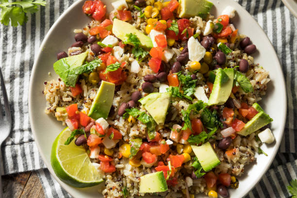 istock Homemade Mexican Baja Rice Bowl 1180276492