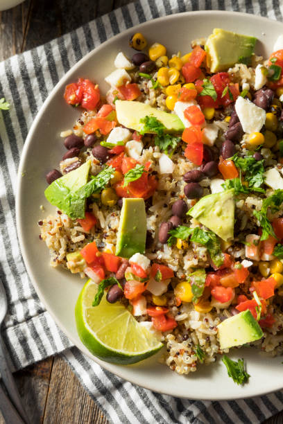 istock Homemade Mexican Baja Rice Bowl 1180276558