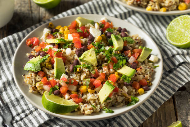 istock Homemade Mexican Baja Rice Bowl 1180276876