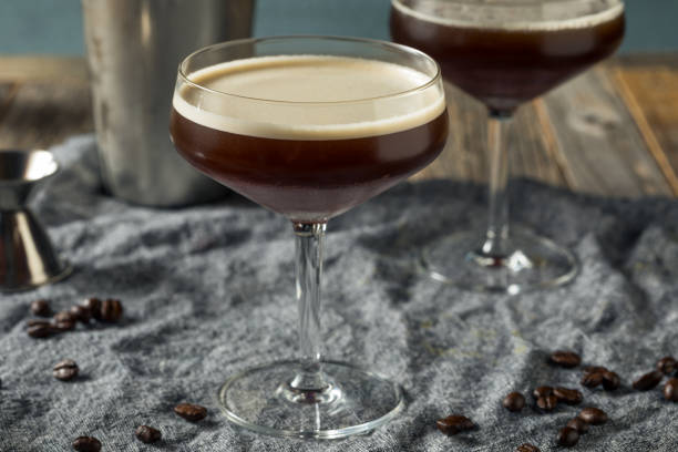 istock Homemade Alcoholic Espresso Martini 1180277128