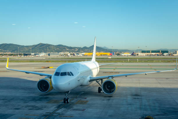 istock A plane ready to take off. In the airport. 1180277971