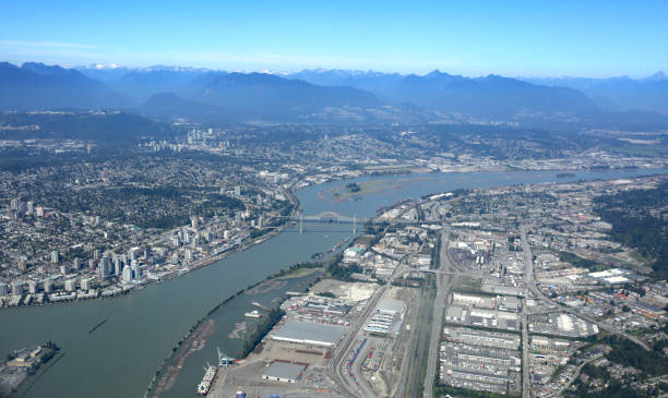 istock Fraser River Between New Westminster and Surrey in Metro Vancouver, Canada 1180283013