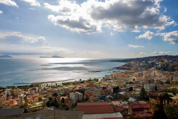 istock Majestic   view of  Naples . Beautiful day. 1180286021