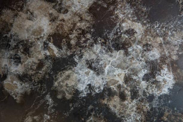 istock Weathered And Scratched Dark Smokey Background 1180307094