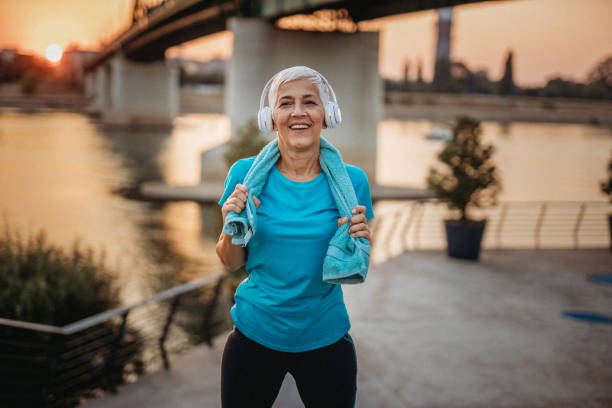 istock Senior woman outdoors 1180317986