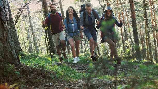istock Friends at team building 1180318930