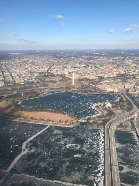istock Aerial shot / winter DC. 1180319110