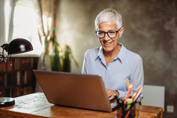 istock Woman at her home 1180319857