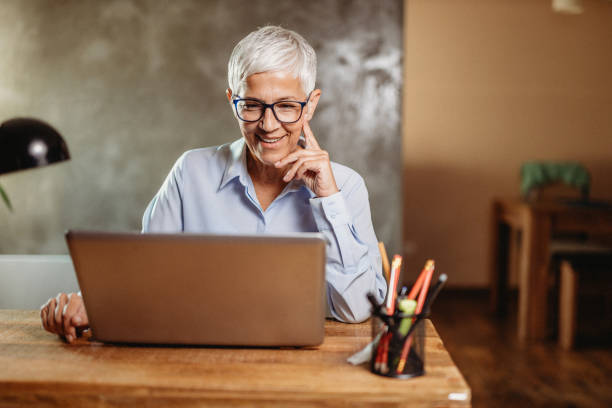 istock Woman at her home 1180319909
