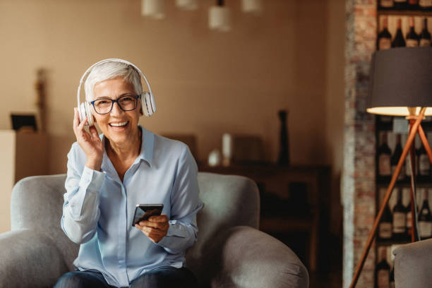 istock Woman at her home 1180323111
