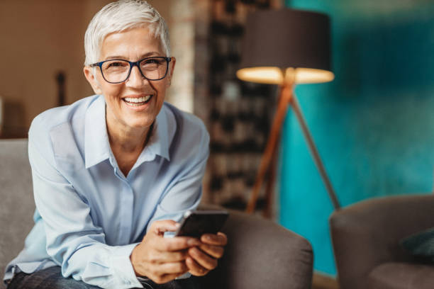 istock Woman at her home 1180323172