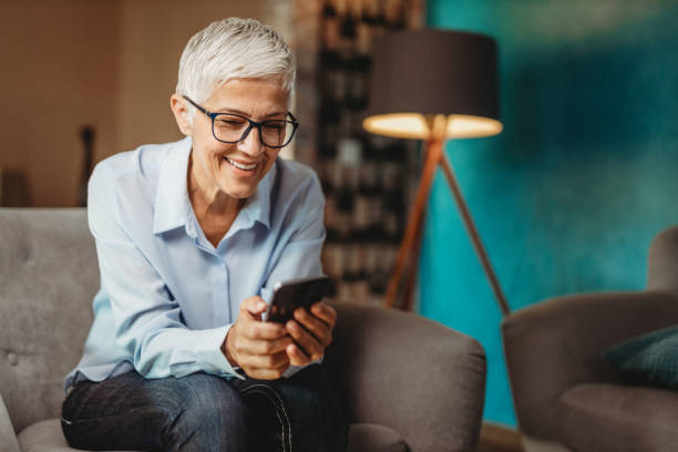 istock Woman at her home 1180323303