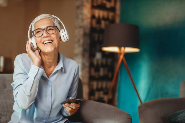 istock Woman at her home 1180323328