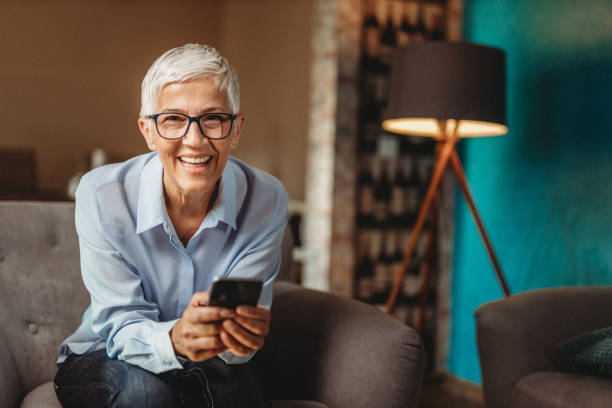 istock Woman at her home 1180324107