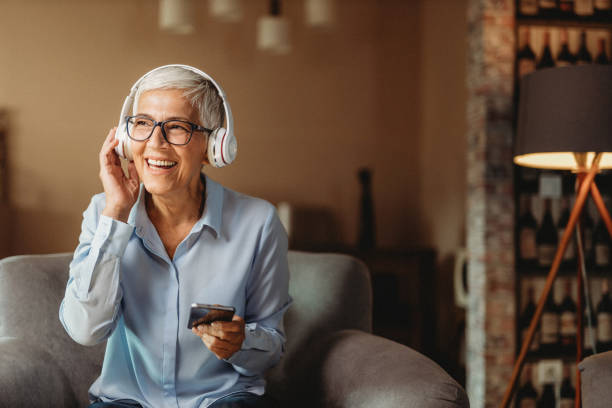 istock Woman at her home 1180324246