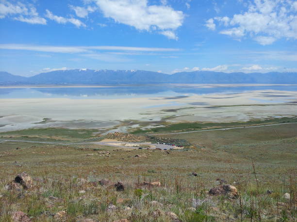 istock Wasatch Range and the Great Salt Lake, Antelope Island State Park, Utah 1180335600