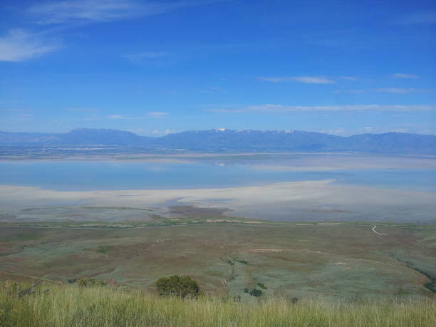 istock Wasatch Range and the Great Salt Lake, Antelope Island State Park, Utah 1180335648