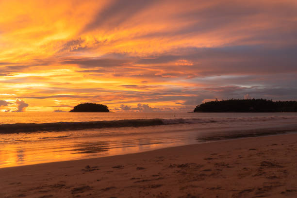istock twilight at Koh Pu or clab island Phuket 1180338931