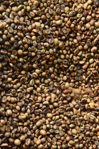istock Close up of coffee beans 1180341494