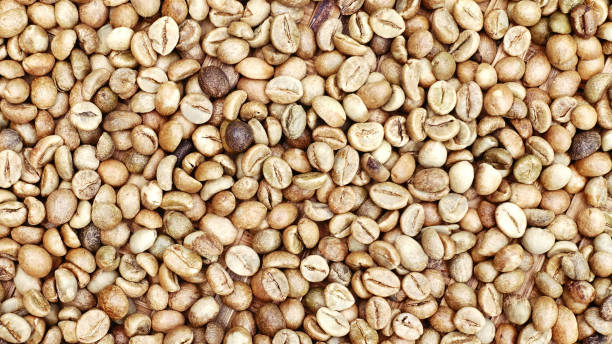 istock Close up of coffee beans 1180341513