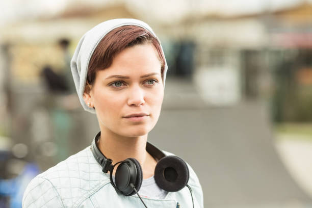 istock A young beautiful woman portrait 1180344992