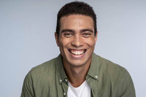 istock Handsome man laughing at the friends joke 1180352843