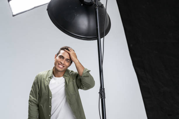 istock Male model being ready for his working day 1180352863