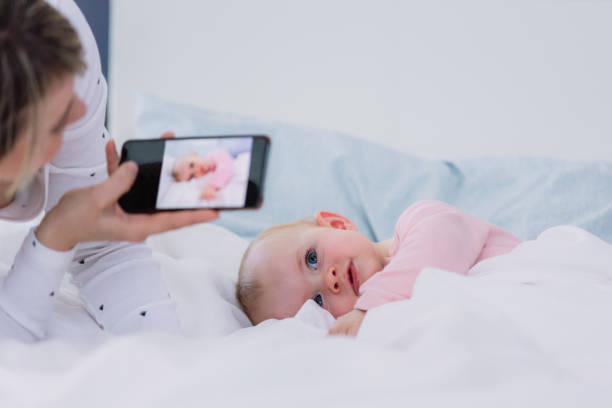 istock Daddy wants to see what you're up to 1180358986