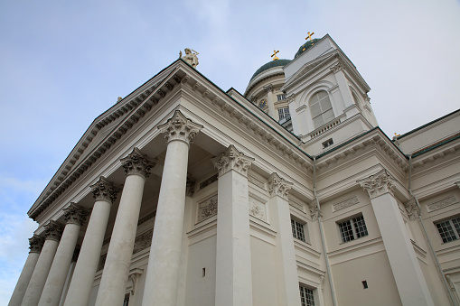 Helsinki Cathedral in City Center. Helsinki. Finland