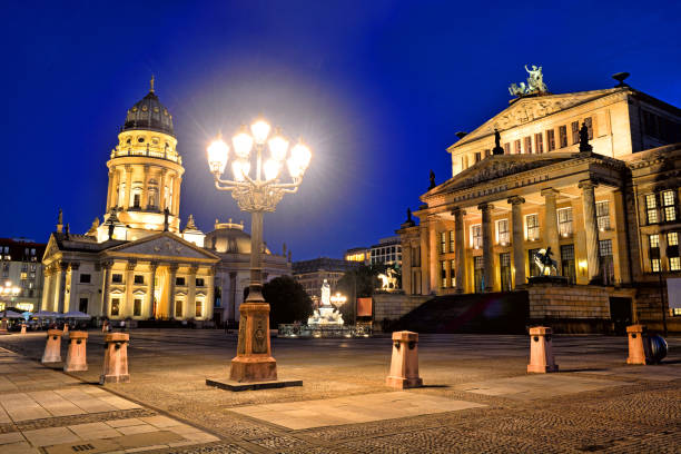istock Gendarmenmarkt square in Berlin at sunset 1180367147