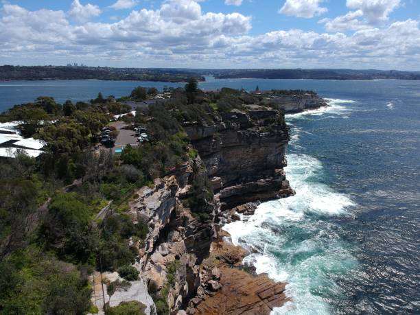 istock Watsons bay aerial footage 1180390239
