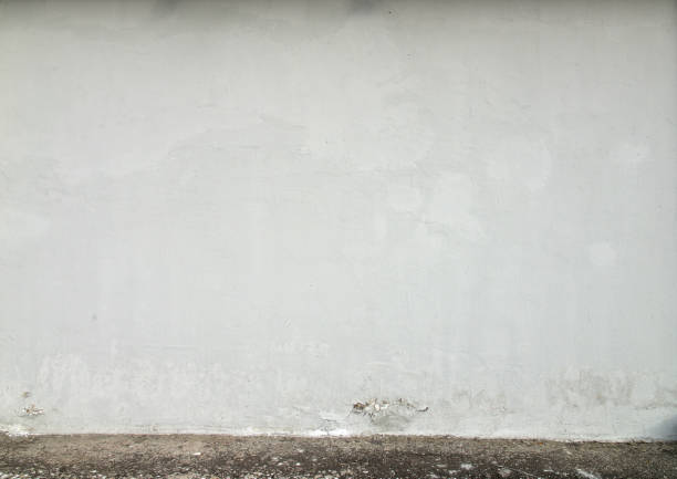 istock White wall of the house closeup. 1180391879