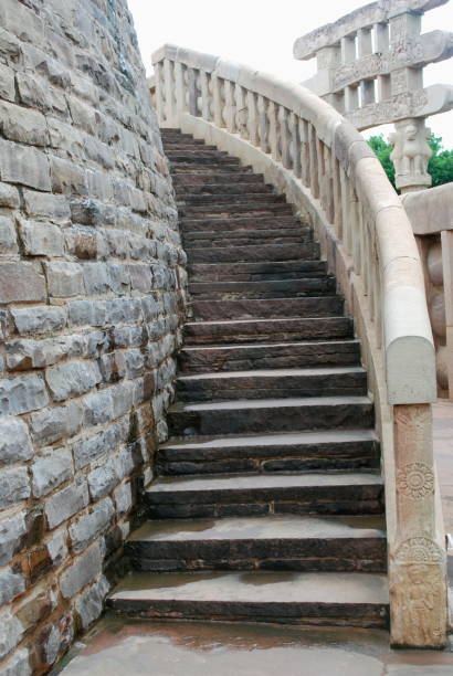 istock Stairway towards Stupa 1, Sanchi, Madhya Pradesh 1180395868