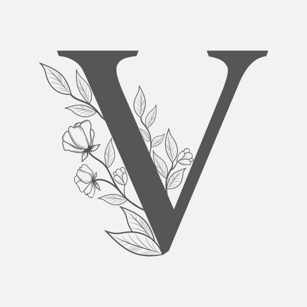 Fancy Notes V Fancy Letter V Designs