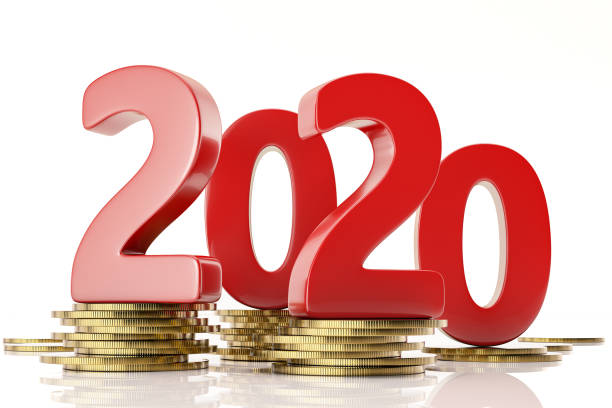 istock 2020 Financial Goals Concept with Coins 1180398068