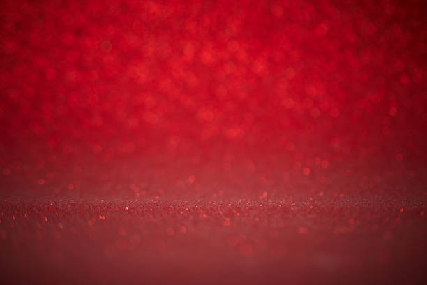 istock Defocused abstract Colorfu red lights background 1180399599
