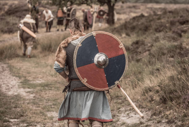 istock An individual viking warrior outdoors 1180414097