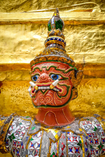 istock Yaksha statue, Grand Palace, Bangkok, Thailand 1180415553