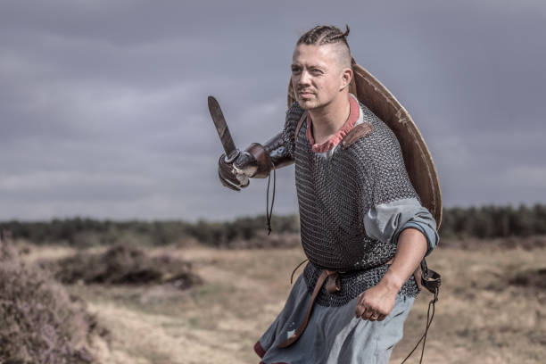 istock An individual viking warrior outdoors 1180415581