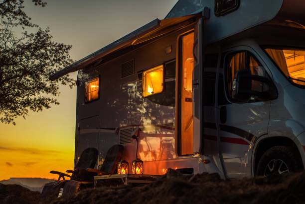 istock Scenic RV Camping Spot 1180416905