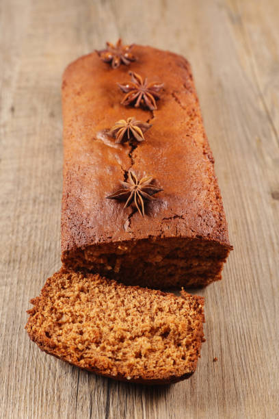 istock gingerbread cake with spices, top view 1180416950