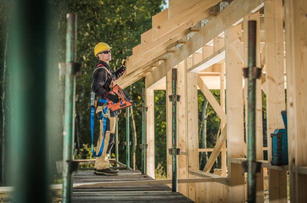 istock Contractor with Nail Gun 1180417798