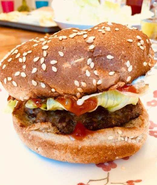 istock Italian style burger 1180419118